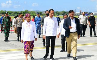Jokowi Tiba di Bali, Bawa Luhut dan 2 Jenderal Penting, Ini Agendanya - JPNN.com