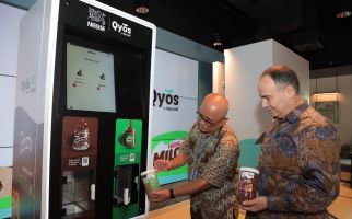 Kurangi Sampah Plastik, Nestle Gandeng Qyos Luncurkan Mesin Isi Ulang - JPNN.com