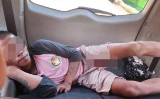 Lompat dari Mobil karena Ingin Kabur, Pria Bertato Ini Ditembak Polisi - JPNN.com