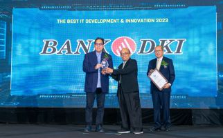 Konsisten Dorong Inovasi Digital, Bank DKI Raih 4 Penghargaan Digitech Award 2023 - JPNN.com