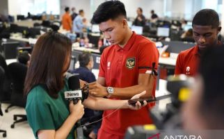 Pemain Timnas U-20 Indonesia Kompak Mengenakan Pita Hitam - JPNN.com