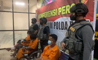 3 Perampok Asal Sumsel Ini Ditembak Polisi di Riau, Lihat Kaki Mereka - JPNN.com
