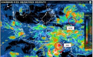 BMKG Pantau Bibit Siklon Tropis 98S, Wilayah dalam Daftar Ini Wajib Waspada! - JPNN.com
