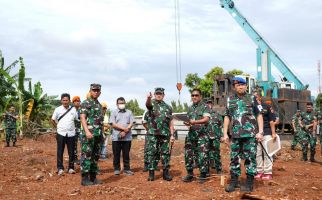 Panglima TNI Tinjau Lokasi Pembangunan Rusun untuk Prajurit - JPNN.com