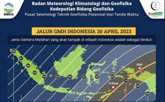 BMKG Sebut Gerhana Matahari Total Dapat Diamati di Biak dan Pulau Kisar 20 April 2023 - JPNN.com