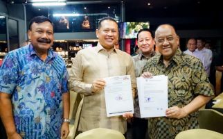 Letjen TNI (Purn) Marciano Norman Didukung Kembali jadi Ketum KONI, Bamsoet Ungkap Hal Ini - JPNN.com