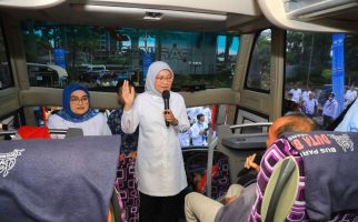 Kemnaker Lepas Keberangkatan 78 Bus dan 3 Kereta untuk Mudik Pekerja - JPNN.com