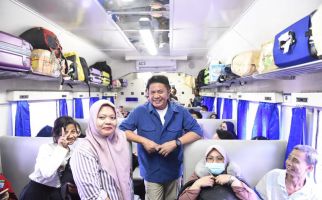 Mudik Gratis Naik Kereta Api Dapat Sambutan Luar Biasa Masyarakat Sumsel - JPNN.com