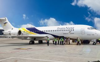 Pertama di Indonesia! TransNusa Mengoperasikan Pesawat Tipe COMAC ARJ21-700 - JPNN.com