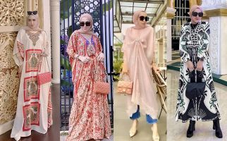 Nins Payapo Beri Tip Tampil Menarik dengan Kaftan saat Lebaran - JPNN.com