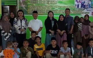 Hillary Brigitta Lasut Berbagi Kebahagiaan Idulfitri Bersama Anak Panti Asuhan dan Duafa - JPNN.com