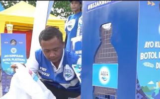 Begini Cara Danone Aqua Edukasi Para Pemudik Mengelola Sampah Plastik - JPNN.com