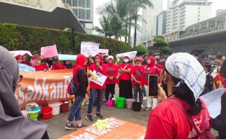 Aliansi PRT dan Buruh Perempuan Gelar Aksi Mayday dari Bundaran HI ke Patung Kuda, Nih Tuntutannya - JPNN.com