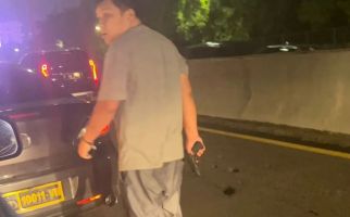 Pria Koboi yang Acungkan Pistol di Tol Tomang Pakai Pelat Dinas Polri Palsu - JPNN.com