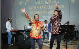 Edy Torana Jadi Promotor Acara Halalbihalal Akbar Alumni FH Unair Surabaya - JPNN.com