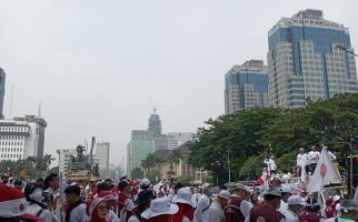 Ribuan Nakes Kembali Turun ke Jalan, PPNI Konsisten Tolak RUU Kesehatan - JPNN.com