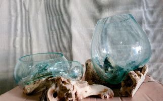 Luar Biasa! Glass Bowl Buatan UMKM Gianyar Bali Sudah Merambah Pasar Jepang - JPNN.com