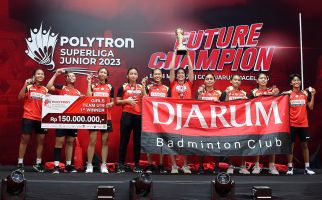 Memboyong 3 Piala Bergengsi, PB Djarum Juara Umum Polytron Superliga Junior 2023 - JPNN.com