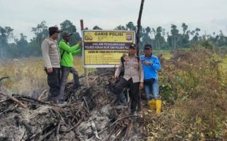 Karhutla di Rohil Akhirnya Padam Total, Dua Pelaku Langsung Ditangkap Polisi - JPNN.com