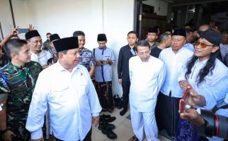 Temui Habib Lutfi, Menhan Prabowo Sampaikan Ingin Memperbaiki Monumen Perjuangan - JPNN.com
