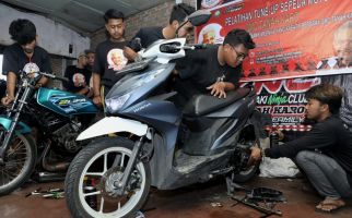 Kenalkan Ganjar pada Kaum Milenial, GMC Sumut Gelar Pelatihan Tune Up Sepeda Motor di Karo - JPNN.com