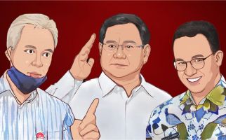 Elektabilitas Prabowo Mengungguli Ganjar, Anies Tertinggal Jauh - JPNN.com