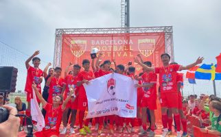 Luar Biasa, ISA Lombok FC Juarai Barcelona Football Festival 2023 - JPNN.com