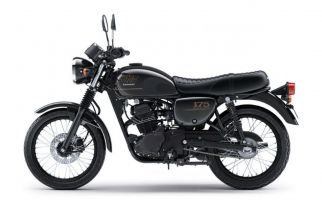 Kawasaki W175 dengan Konsep Black Style, Perpaduan Warna Hitam dan Emas - JPNN.com