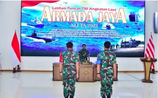 TNI AL Gelar Armada Jaya Ke-41 untuk Uji Kesiapan Komponen SSAT dan Doktrin Operasi Gabungan - JPNN.com