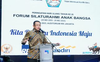 Hadiri HUT ke-20 Forum Silaturahmi Anak Bangsa, Ketua MPR: Berhenti Mewariskan Konflik - JPNN.com