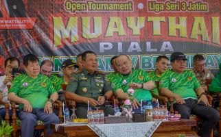 LaNyalla Membuka Liga Muaythai Seri 3 Piala Pangdam V Brawijaya - JPNN.com
