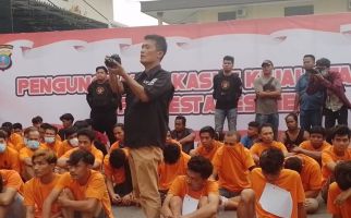 Ratusan Preman di Medan Ditangkap Anak Buah Kombes Valentino, Lihat - JPNN.com