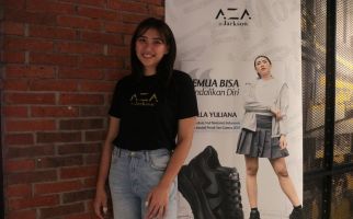 Harapan Yolla Yuliana untuk AZA by Jackson, Segera Buat Sepatu Voli - JPNN.com