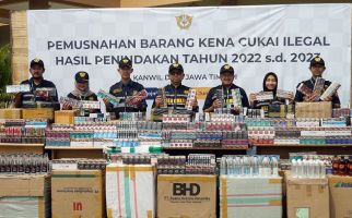 Bea Cukai Gelar Pemusnahan Barang Hasil Penindakan - JPNN.com