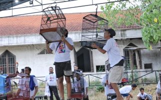 Ganjar Creasi Adakan Kontes Burung Berkicau dan Rangkul Komunitas di Sidoarjo - JPNN.com