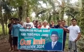 Komunitas Petani Sawit Tebo Dukung Gus Muhaimin Berkontestasi pada Pilpres 2024 - JPNN.com