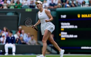 Wimbledon 2023: Wanita Ukraina yang Baru Melahirkan Itu Memukul Nomor 1 Dunia - JPNN.com