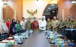 Entery Metting Pengawasan Penyelenggaraan Pemda, Wagub Sumsel Terima Inspektorat JKDN - JPNN.com