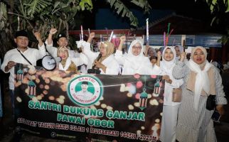 Santri Dukung Ganjar Memeriahkan Malam Tahun Baru Islam dengan Pawai dan Doa Bersama di Jakarta - JPNN.com