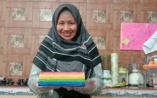 Cantiknya Kue Lapis Pepe ala Humairah Pudding, Begini Cara Bikinnya - JPNN.com