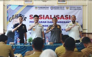 Gandeng Satpol PP, Bea Cukai Bekasi Sosialisasikan Ketentuan Cukai di Bojongmangu - JPNN.com