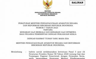 PermenPAN-RB 7 Tahun 2023: Syarat PPPK Menerima Gaji Berkala & Istimewa  - JPNN.com