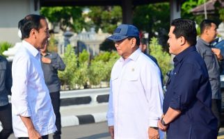 Terungkap, Ini Alasan Jokowi Ajak Erick Thohir dan Prabowo ke PT Pindad, Oalah - JPNN.com