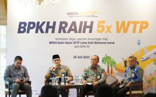 Konsisten Jaga Laporan Keuangan Haji, BPKH Raih Opini WTP 5 Kali Berturut-turut - JPNN.com