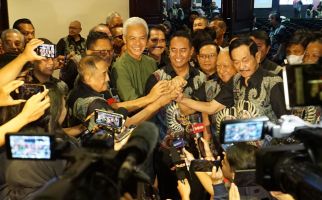 Visi Hankamnas Ganjar Pranowo Sangat Maju, Purnawirawan TNI-Polri Kompak Beri Dukungan - JPNN.com