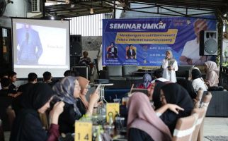 Tumbuhkan Kreativitas dan Inovasi Milenial Palembang, Crivisaya Ganjar Gelar Seminar UMKM - JPNN.com