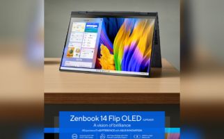 ASUS Zenbook 14 Flip OLED, Laptop Ringan untuk Para Kreator - JPNN.com