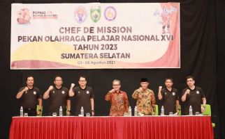 Sebulan Jelang Popnas 2023, Sekda Sumsel Buka Chef de Mission Meeting, Simak Pesannya - JPNN.com