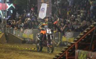 Crosser Lantian Juan Kunci Gelar Juara Umum Trial Game Dirt 2023 di Magelang - JPNN.com