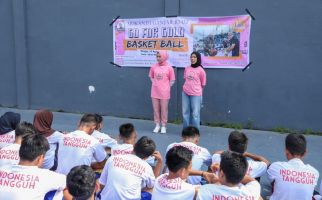 Srikandi Ganjar Gandeng Milenial di Pekanbaru dan Gelar Fun Games Basketball - JPNN.com